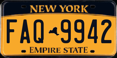 NY license plate FAQ9942