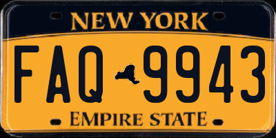 NY license plate FAQ9943