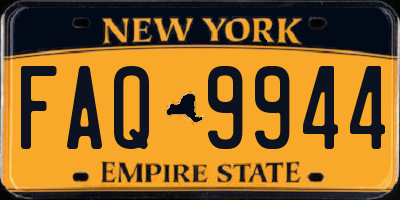 NY license plate FAQ9944
