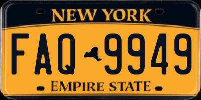 NY license plate FAQ9949