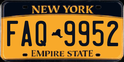 NY license plate FAQ9952