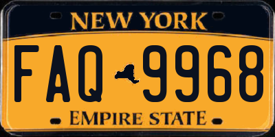 NY license plate FAQ9968