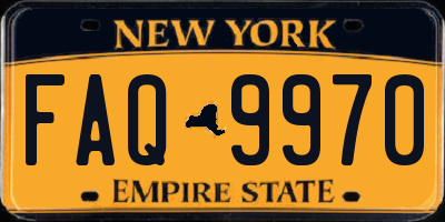 NY license plate FAQ9970