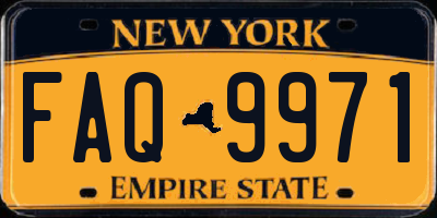 NY license plate FAQ9971