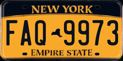 NY license plate FAQ9973