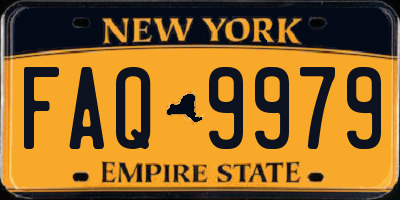 NY license plate FAQ9979