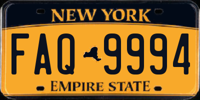 NY license plate FAQ9994