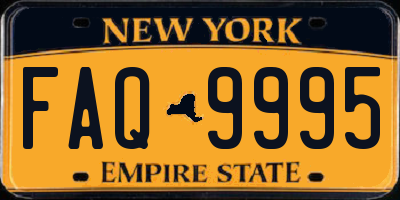 NY license plate FAQ9995