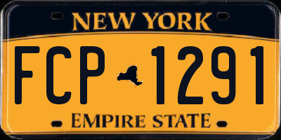 NY license plate FCP1291