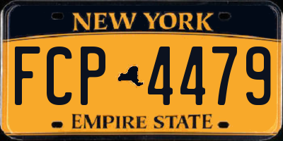NY license plate FCP4479