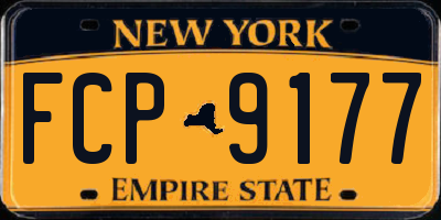 NY license plate FCP9177