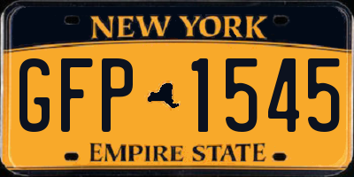 NY license plate GFP1545
