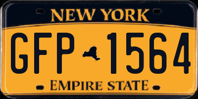NY license plate GFP1564