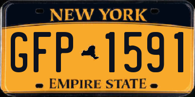 NY license plate GFP1591