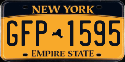 NY license plate GFP1595