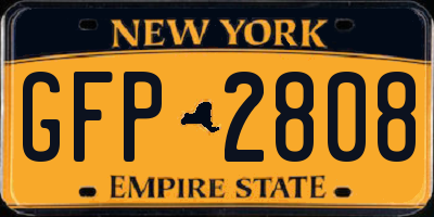 NY license plate GFP2808