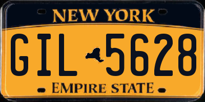 NY license plate GIL5628