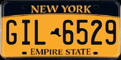 NY license plate GIL6529