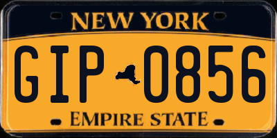 NY license plate GIP0856