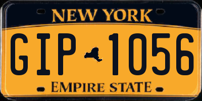NY license plate GIP1056