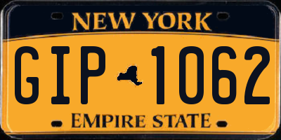 NY license plate GIP1062