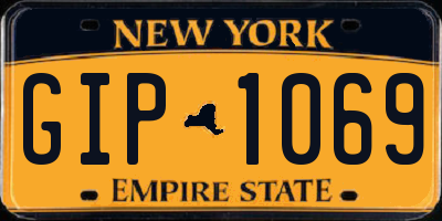 NY license plate GIP1069