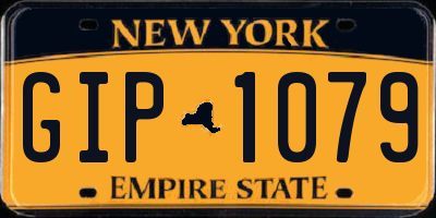 NY license plate GIP1079