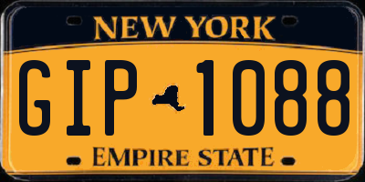 NY license plate GIP1088