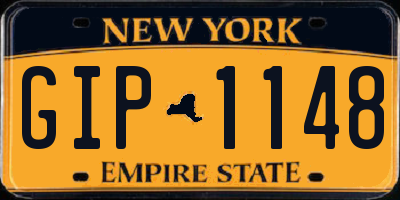 NY license plate GIP1148