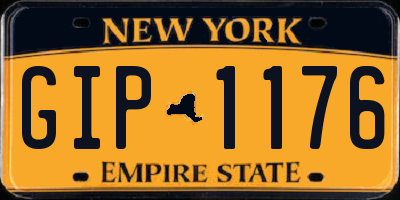 NY license plate GIP1176