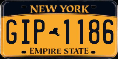 NY license plate GIP1186