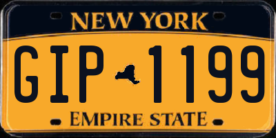 NY license plate GIP1199