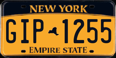 NY license plate GIP1255