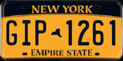 NY license plate GIP1261