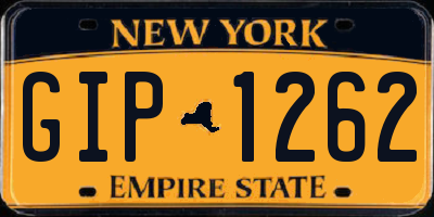 NY license plate GIP1262
