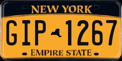 NY license plate GIP1267
