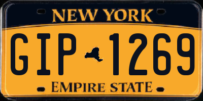 NY license plate GIP1269