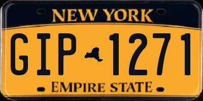 NY license plate GIP1271