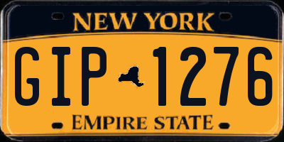 NY license plate GIP1276