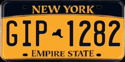 NY license plate GIP1282