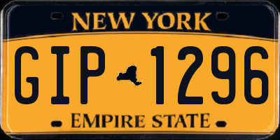NY license plate GIP1296