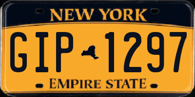 NY license plate GIP1297
