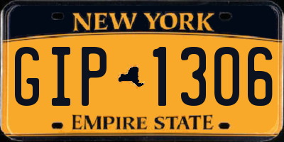 NY license plate GIP1306