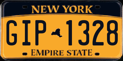 NY license plate GIP1328