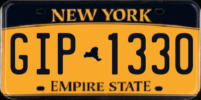 NY license plate GIP1330