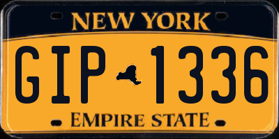 NY license plate GIP1336