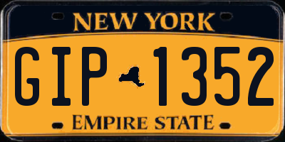 NY license plate GIP1352