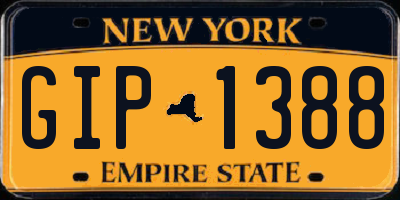 NY license plate GIP1388