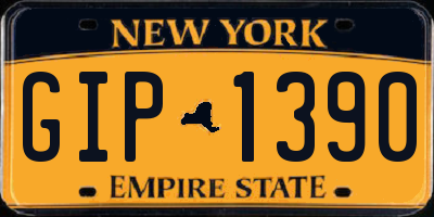 NY license plate GIP1390