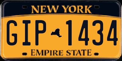 NY license plate GIP1434